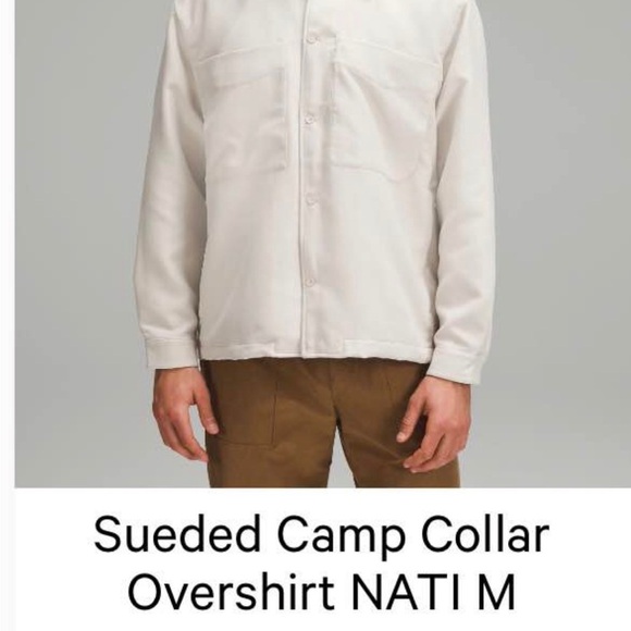 Lululemon Sueded Camp Collar Overshirt - Picture 8 of 8